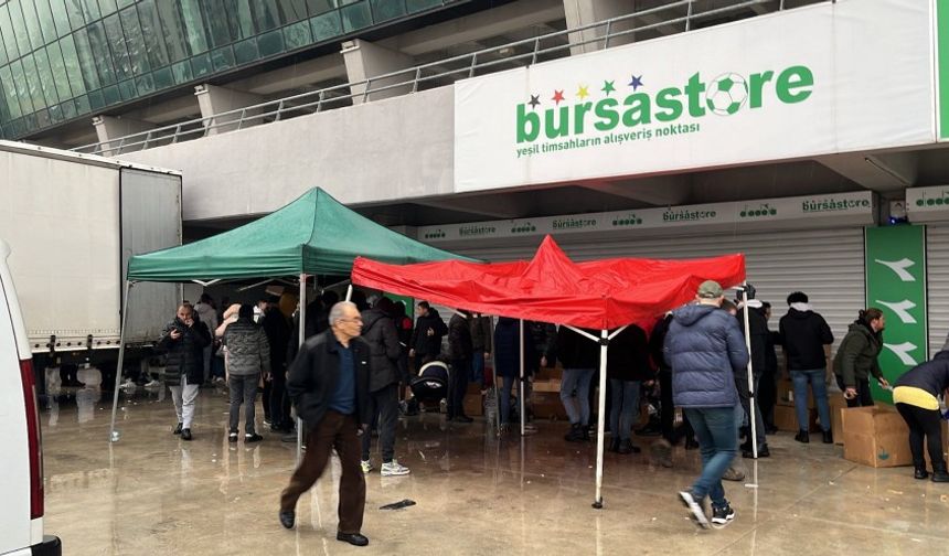 Depremzedelere yardım için haydi Bursa